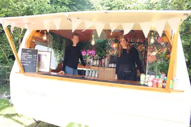 A bar at the fete