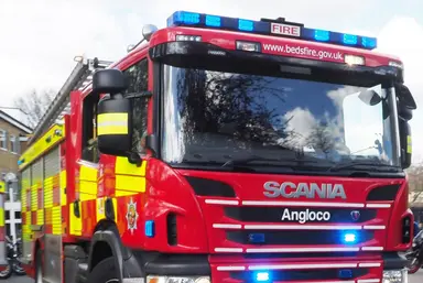 A fire engine